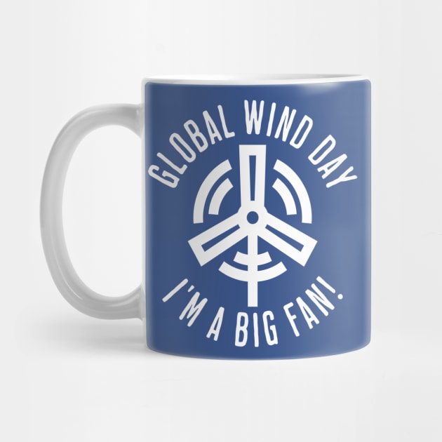 Global Wind Day Fan Pun by HolidayBug